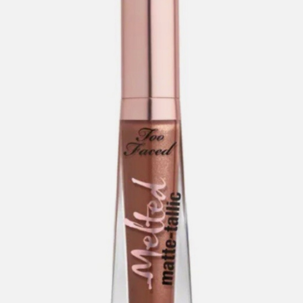 Too Faced Melted Matte-Tallic Lipstick - “Faking It”